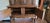 Wood Antique 1920's Jacobean Revival Cocktail Cabinet Spanish Revival Tudor Oak Sideboard For Sale - Image 7 of 13
