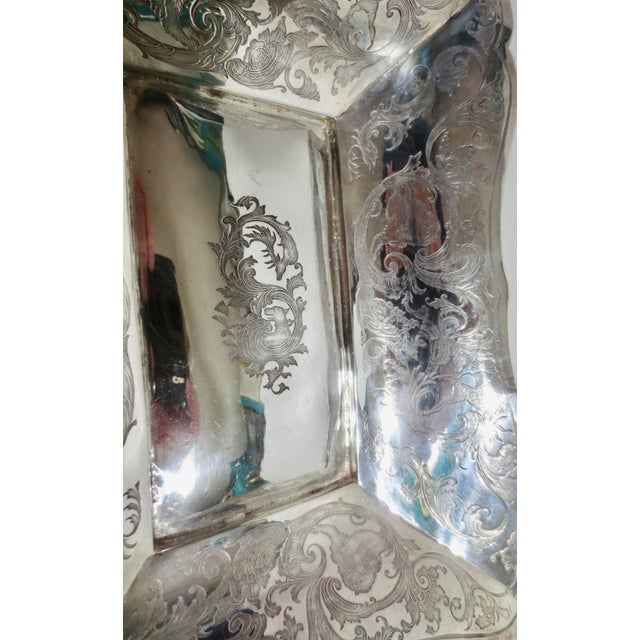 800 Silver Hunt Tray for Game Austro Hungarian Mid 19th 12 Ounces For Sale - Image 14 of 17