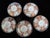 Japanese Imari Porcelain Covered Rice or Soup Bowl With Lid Set of 5 For Sale - Image 15 of 18