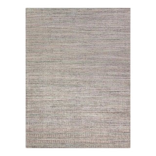 Simplicity Pink Turquoise Contemporary Handwoven Rug 8' X 9'9 For Sale