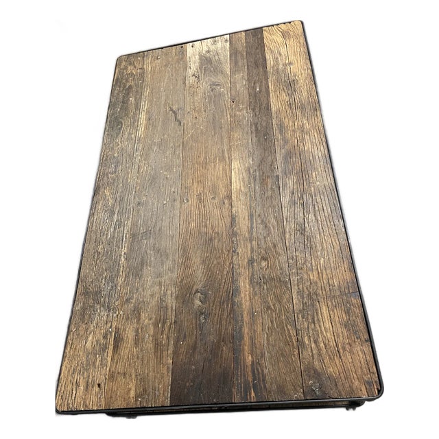 Restoration Hardware Dutch Iron Coffee Table For Sale