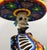 Late 20th Century Monumental Huichol Beaded La Catrina, Day of the Dead, Sculpture, Mexico, 36” For Sale - Image 5 of 12