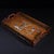 Chinese Huali Rosewood Tea Tray Inlaid With Mother-of-Pearl For Sale - Image 3 of 10
