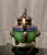 19th Century Chinese Silver, Jade & Cloisonne Censer For Sale - Image 10 of 11