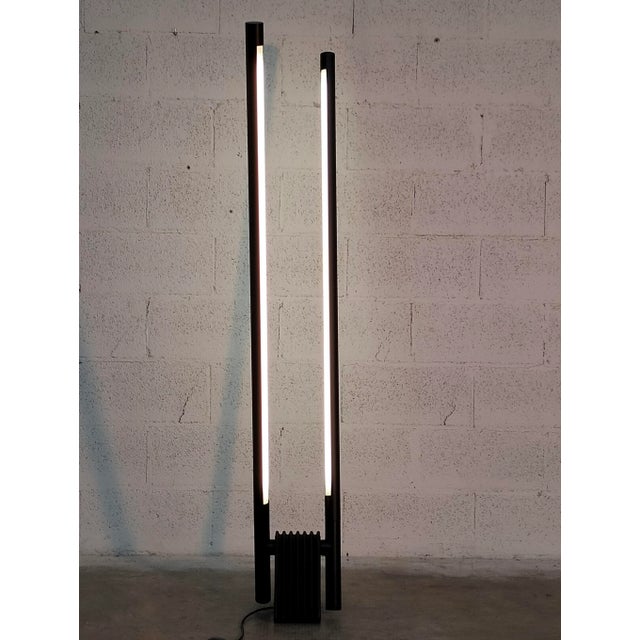 Adjustable Sistema Flu Lamp by Rodolfo Bonetto for Luci, 1980s For Sale - Image 4 of 13