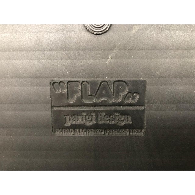 Vintage Italian Flap Chairs by Paolo Parigi, 1980s, Set of 3 For Sale - Image 13 of 18