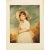 A beautiful vintage full-color reproduction print after portrait of Miss Willoughby by George Romney. Comes from a First...