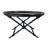 English Antique Paper Maché Tray Table With Faux Bamboo Base For Sale - Image 3 of 10