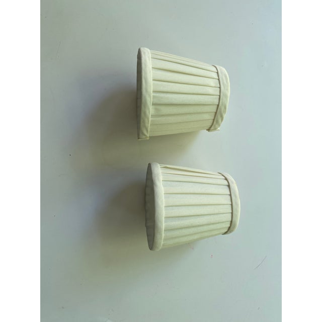 2010s Silk Lampshades - A Pair For Sale - Image 5 of 7