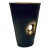 Global View Modern Large Bronze and Brass Fried Egg Vase For Sale