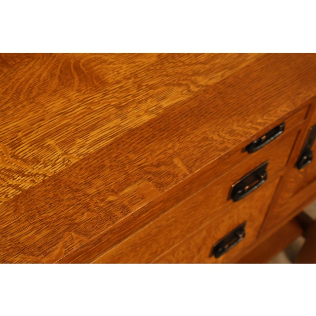 Stickley Mission Collection Oak Sideboard For Sale - Image 12 of 18