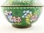 Beautiful Lidded Green Cloisonné Bowl - Vintage Floral Enamel Design For Sale In Sacramento - Image 6 of 9