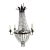 Vaughan Tole and Crystal Chandelier —Two Available For Sale
