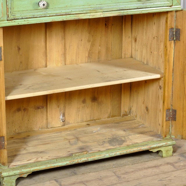 1910s Antique Pine Sideboard, 1910s For Sale - Image 5 of 16