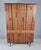 Brown Vintage Wardrobe in Beech, 1970s For Sale - Image 8 of 14