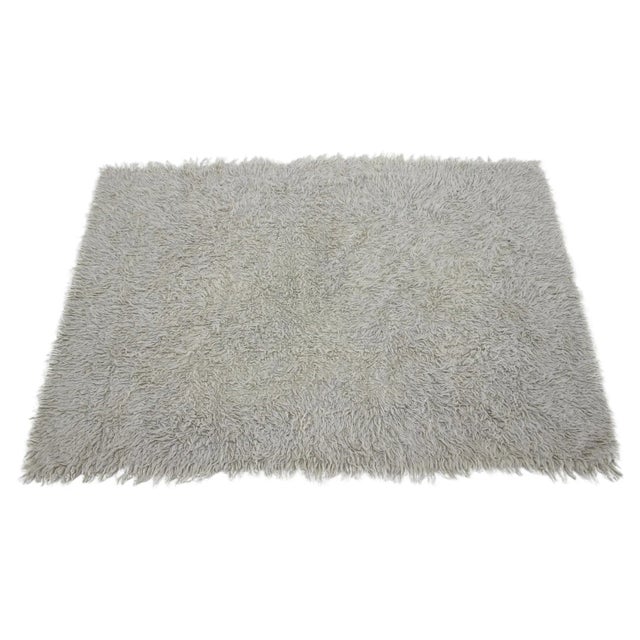 Gray Danish Wool Rug, 1970s For Sale - Image 8 of 8