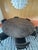New Arhaus 72” round dining room table (Astor) with six chairs. Bought in January with minimal use. Table has Chesnut Base...