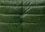 Togo Lounge Chair in Forest Green Leather by Michel Ducaroy for Ligne Roset For Sale - Image 12 of 13