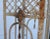 Early 21st Century Large Wrought Iron Painted Distressed Trellises - Set of 2 For Sale - Image 10 of 10