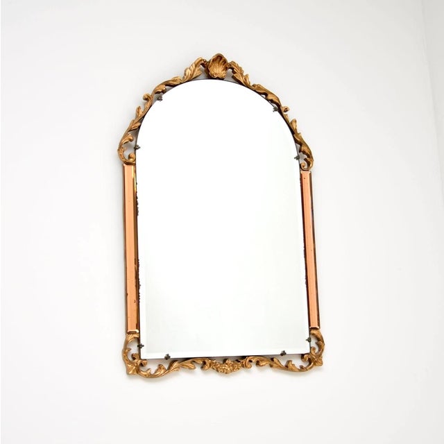 Vintage Art Deco Decorative Mirror, 1930s For Sale - Image 9 of 9