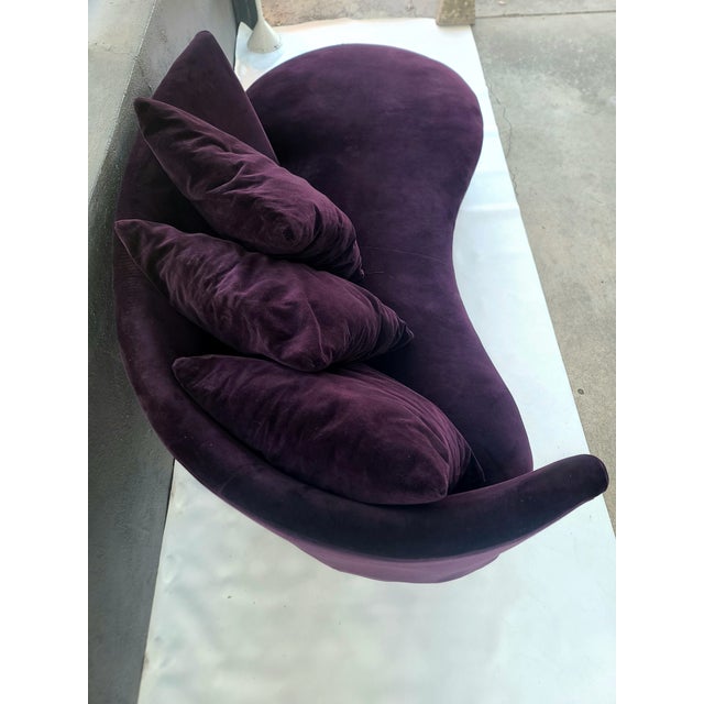 Vladimir Kagan Vladimir Kagan Mohair Cloud Sofa For Sale - Image 4 of 13