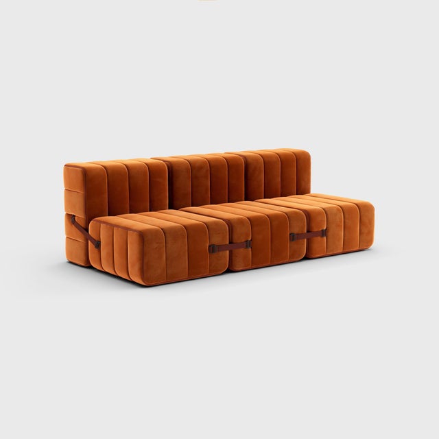Modular Sofa with Sleeping Function in Barcelona Fabric by by Ambivalenz, Set of 6 For Sale - Image 6 of 18