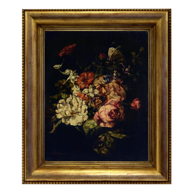 Francesca Strino, Still Life, Oil on Canvas, Framed For Sale