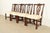 Kindel Furniture Georgian Carved Mahogany Dining Chairs, Set of Four For Sale - Image 11 of 11