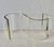 Vladimir Kagan 1970s Vladimir Kagan Style Biomorphic Curved Lucite Coffee Table Base For Sale - Image 4 of 9