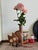 2020s Whimsical Handmade Wood Cat Figurine Bud Vase For Sale - Image 5 of 5