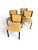 German Modern Mahogany Chairs, 1930, Set of 4 For Sale - Image 10 of 10