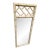 Dixie Aloha Faux Bamboo Mirror, White For Sale
