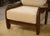 Brown Brutalist Armchairs in Wood and Ecru Bouclé, 1970s, Set of 2 For Sale - Image 8 of 13