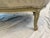 Wood Vintage French Louis XV Style Painted Bergère Settee For Sale - Image 7 of 15
