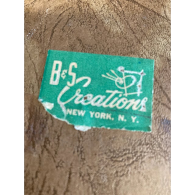 Wood 1930s B&s Creations Framed Victorian Courting Scene With Ornate Round Frame For Sale - Image 7 of 8