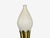 Cream 1950s Mid-Century Modern Fog & Mørup, Wall Lights, Brass, Glass - a Pair For Sale - Image 8 of 10