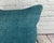 Turkish 20 x 20 Hemp Pillow Turkish Cushion Natural Blue Pillow Cushion Cover For Sale - Image 3 of 4
