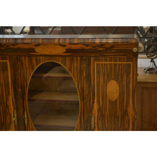 Neo-Classical Art Deco Wardrobe in Ebony Veneer, 1930s For Sale - Image 12 of 15