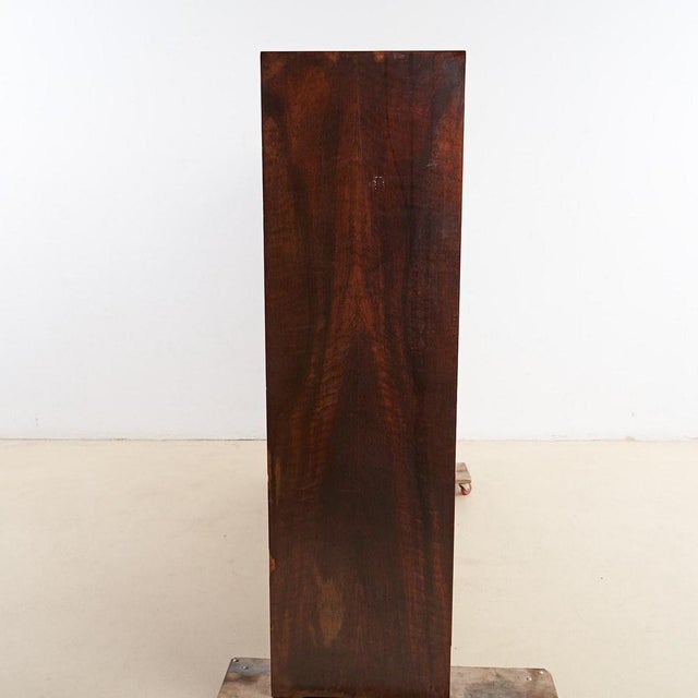 Art Deco Wooden Bookcase, 1930s For Sale - Image 5 of 8