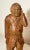Antique 1800's Folk Art Hand Carved Wood Figural Man Sculpture Statue Figure For Sale In New York - Image 6 of 9