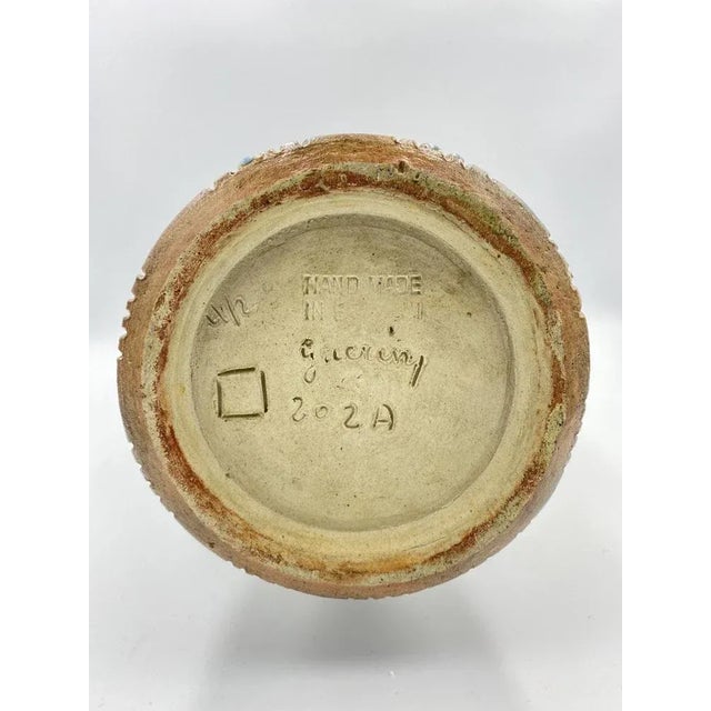 Ceramic Antique Art-Deco Vase by Roger Cuerin, 1920s For Sale - Image 7 of 11