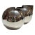 Oliver Hemming Nio Stainless Steel Sugar Bowl & Creamer Set For Sale