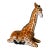 Vintage Handmade and Hand-Painted Ceramic Giraffe Figurine For Sale
