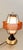 Space Age Gold Orange Table Lamp For Sale - Image 4 of 11