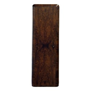 1940s Flamed Walnut Storage Cabinet For Sale