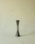 Metal Diabolo Candlesticks in Patinated and Brushed Steel, 1970s, Set of 3 For Sale - Image 7 of 11