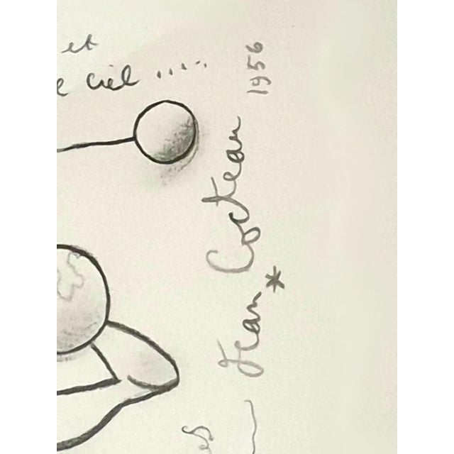 Jean Cocteau - Parametabolismes - Original Lithograph 1956 For Sale - Image 6 of 9
