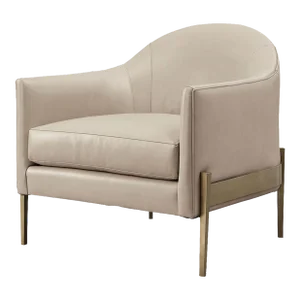 Mid Century Style Barrel Back Armchair
