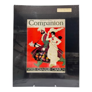 1933 Original Woman's Home Companion Cover, September, William P. Welsh, Art Deco, Matted For Sale