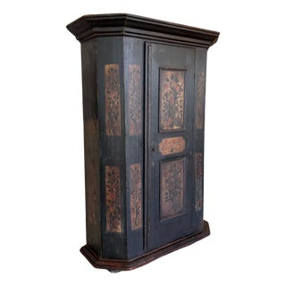 1788 Spanish Painted Wardrobe For Sale